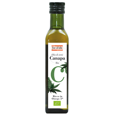 Olio-di-semi-Canapa-Bio-Fior-di-Loto