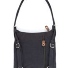 zaino sacca canapa black Pure