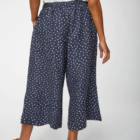 Pantaloni a Pois 100% canapa Retro