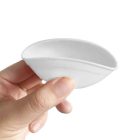ciotola silicone bianco-verde mano