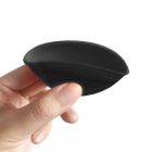 ciotolina silicone nero-rosa mano