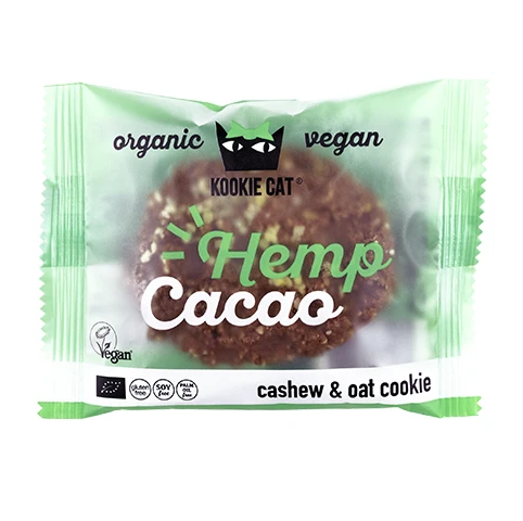 BIO biscotto Kookie Cat – canapa & cacao