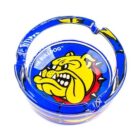 Posacenere Bulldog in Vetro- Colorato