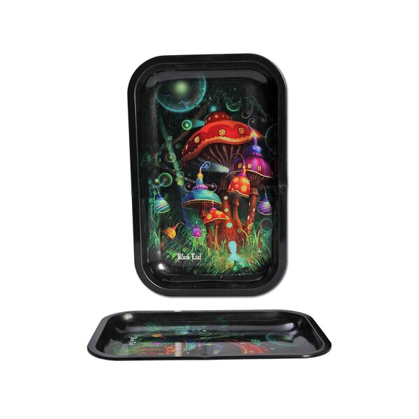 black-leaf-rolling-tray-mushroom-
